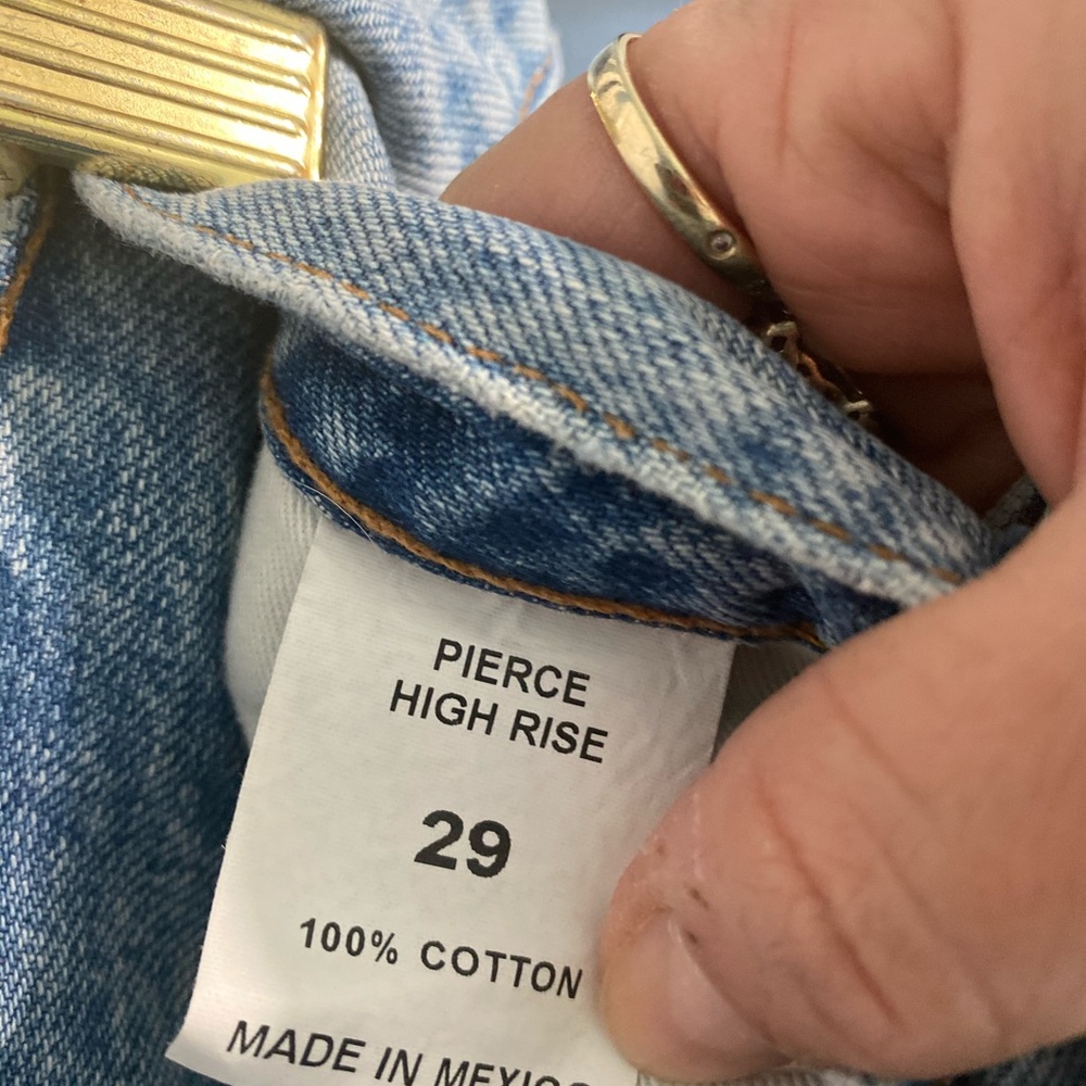 Denimist pierce distressed High-Rise crop Jean size 29 - Picture 13 of 15